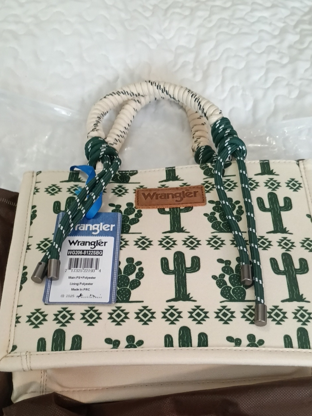 Wrangler small Purse Green And Tan